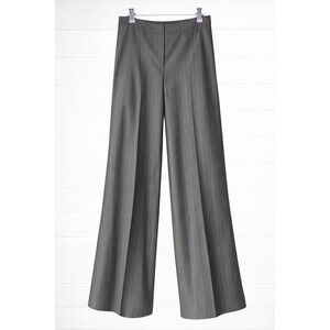 Kasper Fully Lined Striped Wide Leg Dress Pant 18